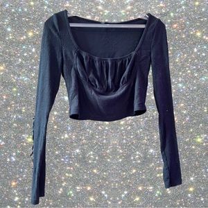 Black long sleeve shirt